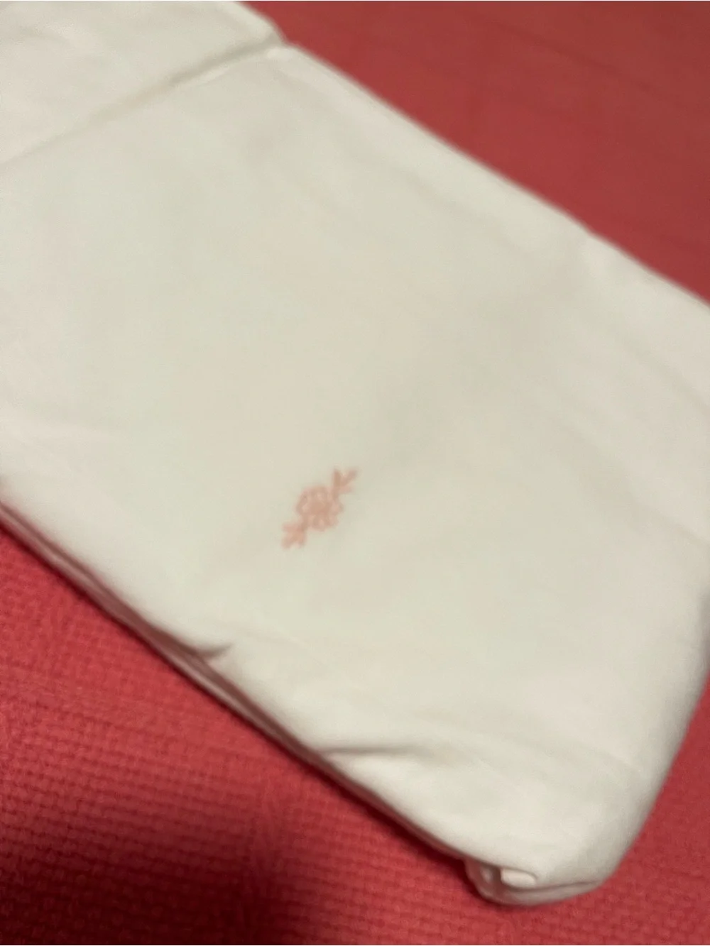 NEW 🌸 Rachel Ashwell, couture, mimosa, pink embroidered KING duvet🌸